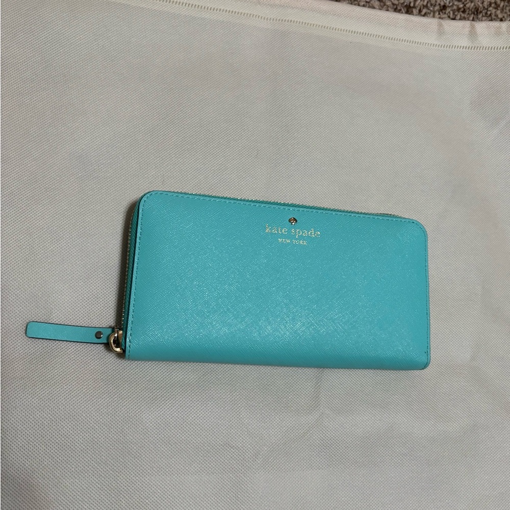 Kate Spade Aqua Blue Wallet